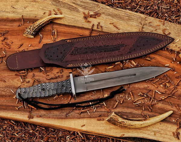 Big Dagger – D2 Steel Boar DAGGER Knife