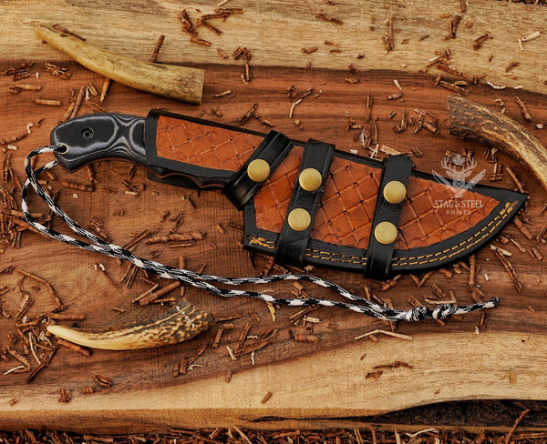 Handmade D2 Tracker Knife – Tom Brown Survival Blade