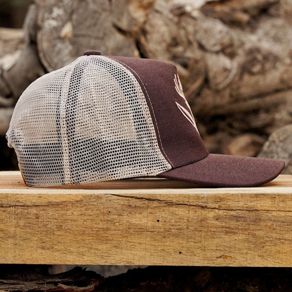 Classic Trucker Cap Brown – Stag Steel Knives