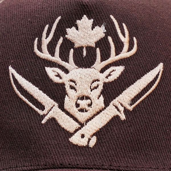 Classic Trucker Cap Brown – Stag Steel Knives