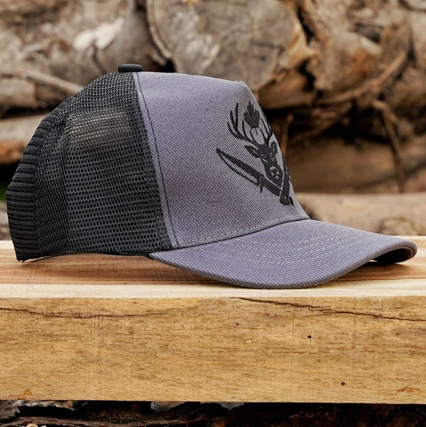 Classic Trucker Cap Grey – Stag Steel Knives