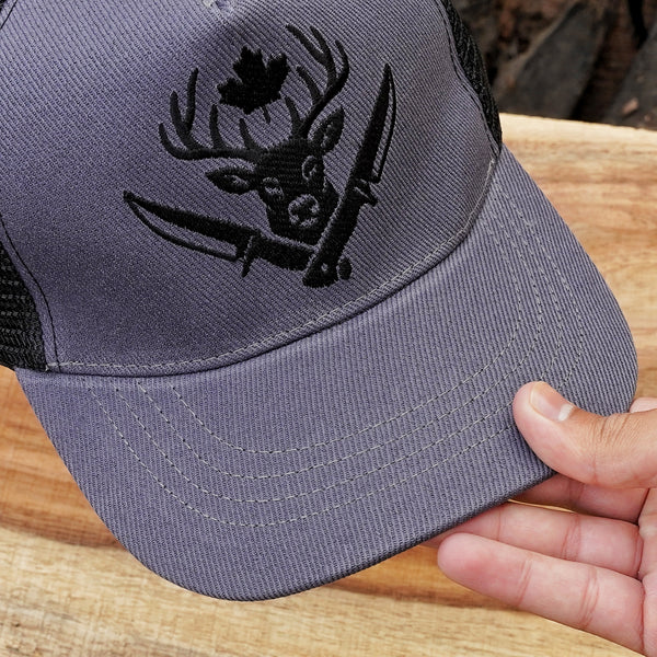 Classic Baseball Cap Grey – Stag & Steel Knives