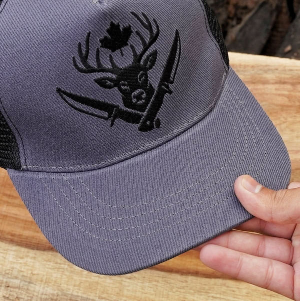 Classic Trucker Cap Grey – Stag Steel Knives