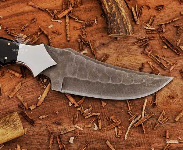 Handmade D2 ringtail knife