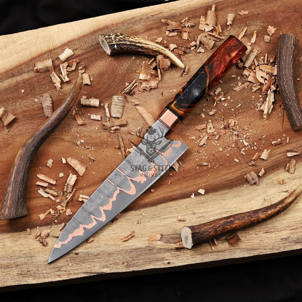 Gyuto Knife – 8 inch Cu Mai chef knife with Resin Handle