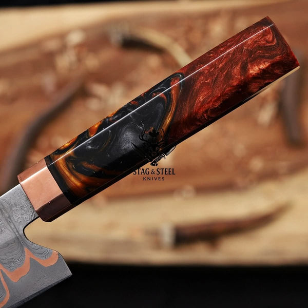 Gyuto Knife – 8 inch Cu Mai chef knife with Resin Handle