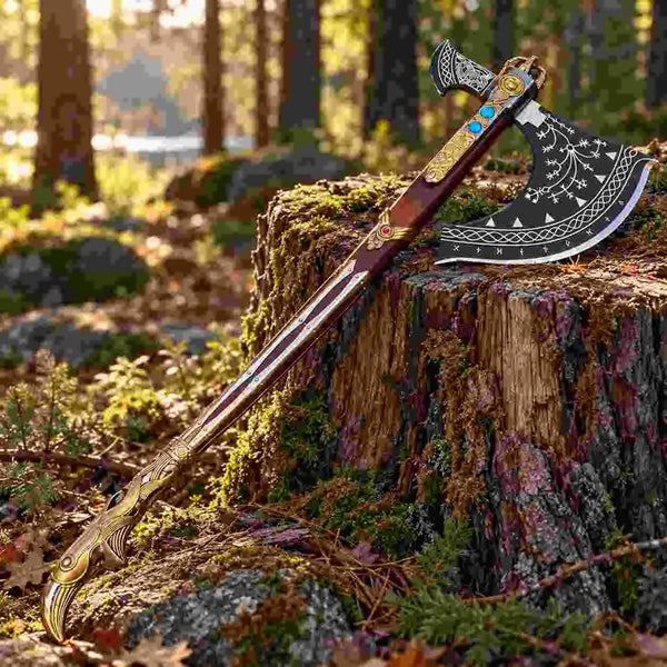 Leviathan Norse Axe Replica – God of War Fantasy Prop