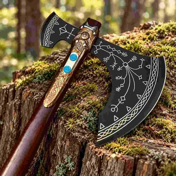 Leviathan Norse Axe Replica – God of War Fantasy Prop
