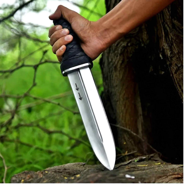 Handmade Viking Dagger, D2 Steel Double Edged Norse Blade