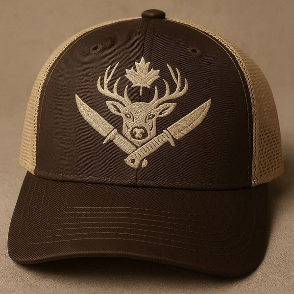 Classic Baseball Cap Brown – Stag & Steel Knives