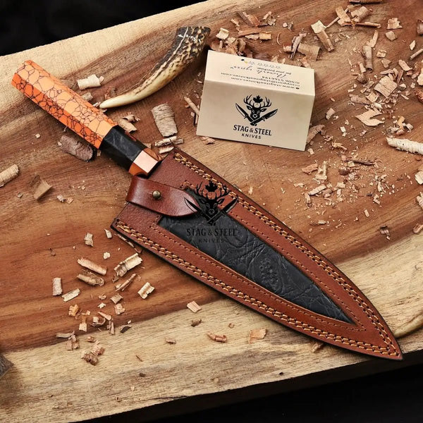 gyuto kitchen knife - 8 inch Cu Mai Gyuto Chef Knife