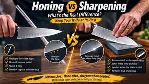Honing vs Sharpening: What Every Knife Owner Gets Wrong (and How to Fix It)