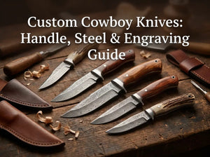 Custom Cowboy Knives: Handle, Steel & Engraving Guide