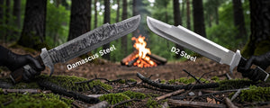 Damascus vs D2 Steel: Which Knife Steel Is Right for You?