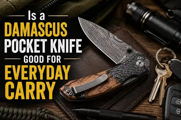 Is a Damascus Pocket Knife Good for Everyday Carry