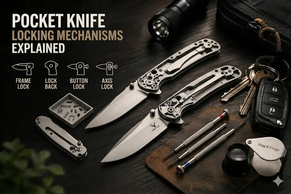 Pocket Knife Locking Mechanisms Explained