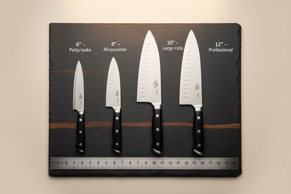 Chef Knife Size Guide: How to Choose the Perfect Blade Length for Your Kitchen
