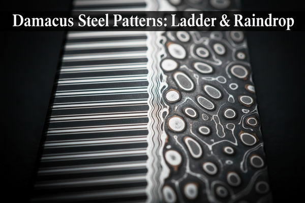 Damascus Steel Patterns: Ladder, Twist, Raindrop, and More Explained