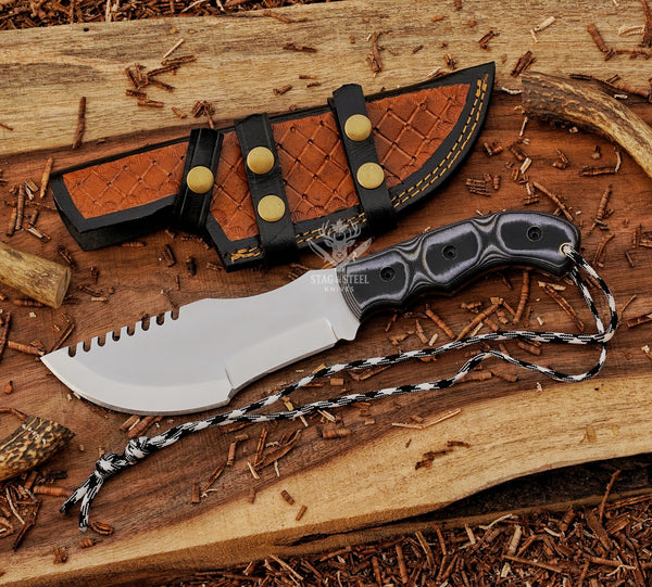 Handmade D2 Tracker Knife – Tom Brown Survival Blade