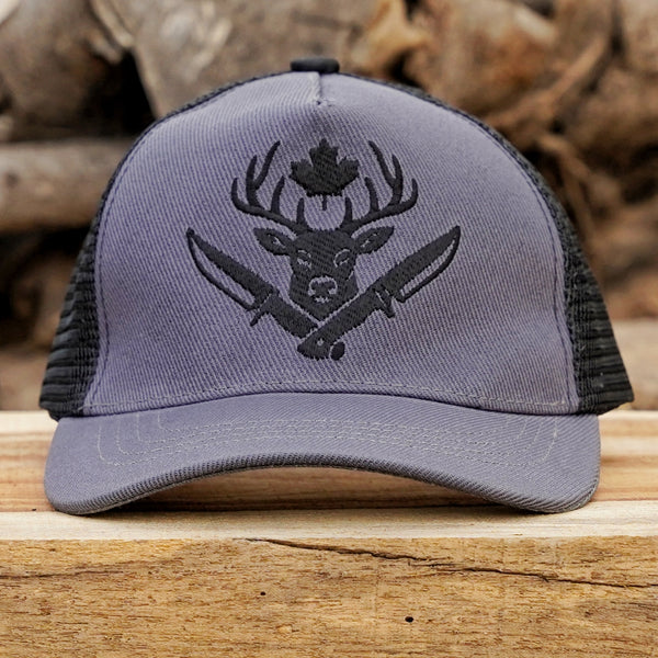 Classic Baseball Cap Grey – Stag & Steel Knives