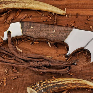 Best bowie knife with walnut wood handle