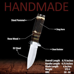 compact-d2-hunting-knife-outdoor-use