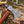Custom Damascus steel hatchet with leather sheath, 18 inch