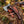 Hand-forged Damascus steel axe with rosewood handle