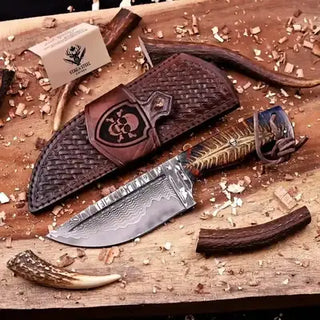 Handmade-hunting-knives-collection