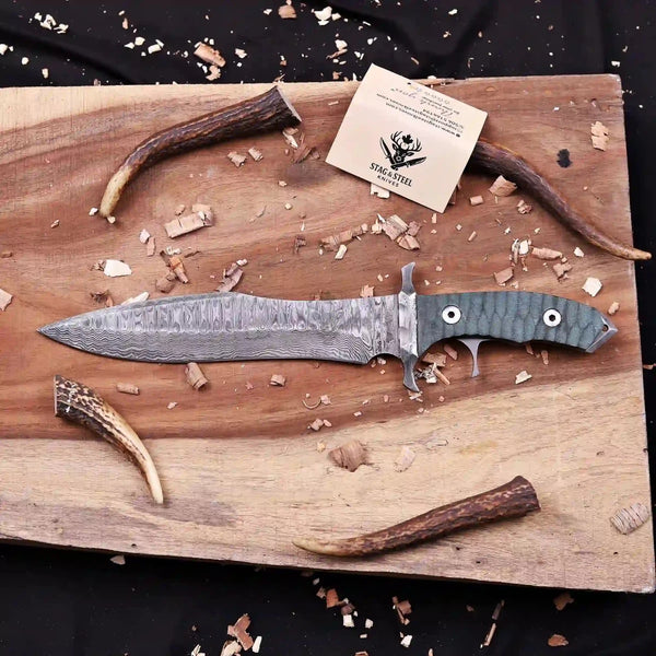 Rambo Last Blood Heartstopper Bowie Knife | VG10/15N20 Steel | G10 Handle