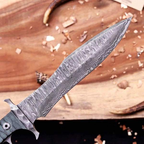 Rambo Last Blood Heartstopper Bowie Knife | VG10/15N20 Steel | G10 Handle