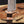 Copper Damascus Bowie knife-Double Copper Guard
