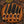 J2 steel powder-coated chef knife set with walnut resin handles