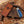 Blue Pakka Wood Damascus Folding Knife for Everyday Carry