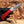 Red Pakka Wood Damascus Gift Knife, Folding EDC Blade