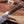 Antler horn grip with steel pommel cap on Masonic Feather Damascus bowie knife