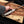 Handle spine thickness copper damascus knife Antler handle detail