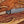 Custom damascus hunter knife with wolf engraved handle and full tang design