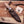 Full tang D2 hunting knife with lacewood handle in snake embossed leather sheath