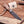 Full profile of D2 semi-tang hunting knife with lacewood handle and Damascus guard