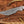 Damascus steel pattern on Bowie knife blade