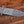 Close-up of Damascus steel blade pattern on hunting knife