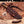 Damascus hunting knife with skull-engraved Italian leather sheath