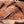 Stainless Damascus hunting knife spine pattern detail