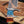double guard copper damascus bowie knife damascus guard detail