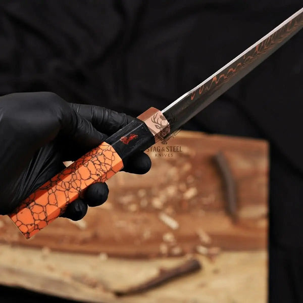 gyuto kitchen knife - 8 inch Cu Mai Gyuto Chef Knife