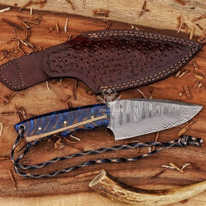 fixed blade skinning knife
