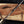 Edge-on view of the D2 Bowie blade showing the hand-filed spine