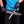 Rambo III Damascus bowie knife held in for live action showing blade cutting through wood.