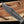 Close-up of VG10 Damascus pattern on a western bowie blade